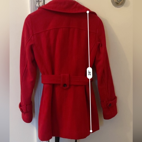 Esprit Red Peacoat - size 4 - Picture 7 of 8